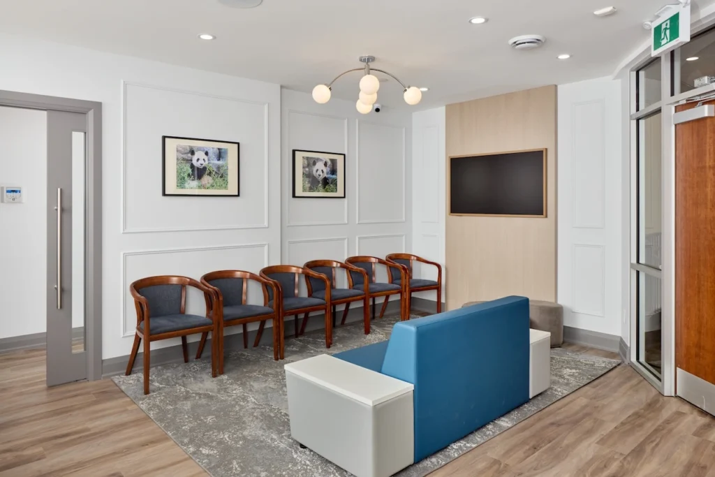 Beamsville Smiles Office Interior waiting area